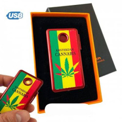 USB-зажигалка Cannabis №20 купить в Киеве, Украина